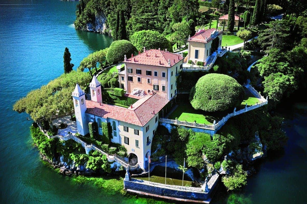 Villa del Balbianello & Gärten Fotos des Guten