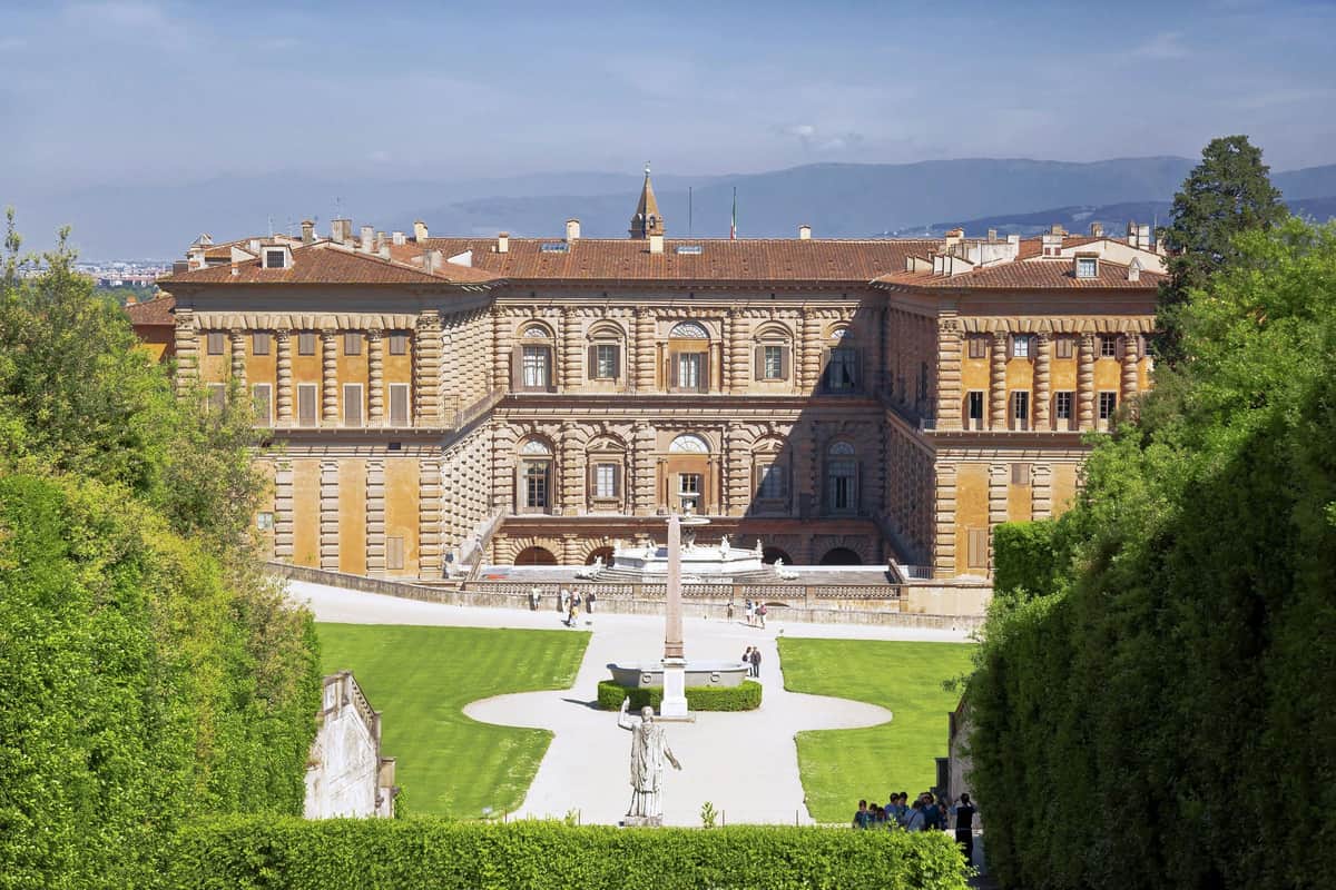 Palazzo Pitti & Boboli Gardens: Reserved Entrance + Florence City Audio Guide Entrance of Pitti Palace