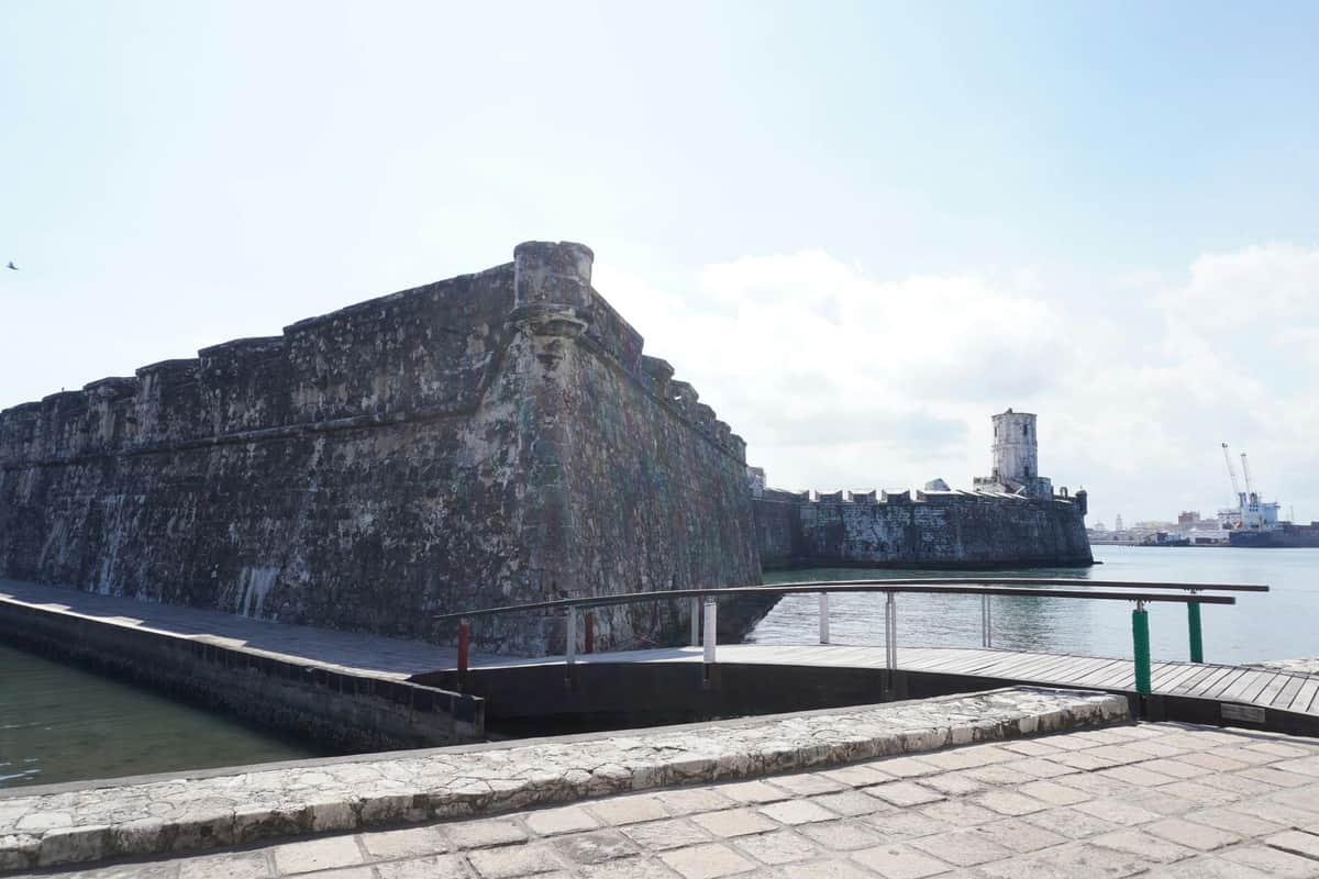 Panoramic view of San Juan de Ulua