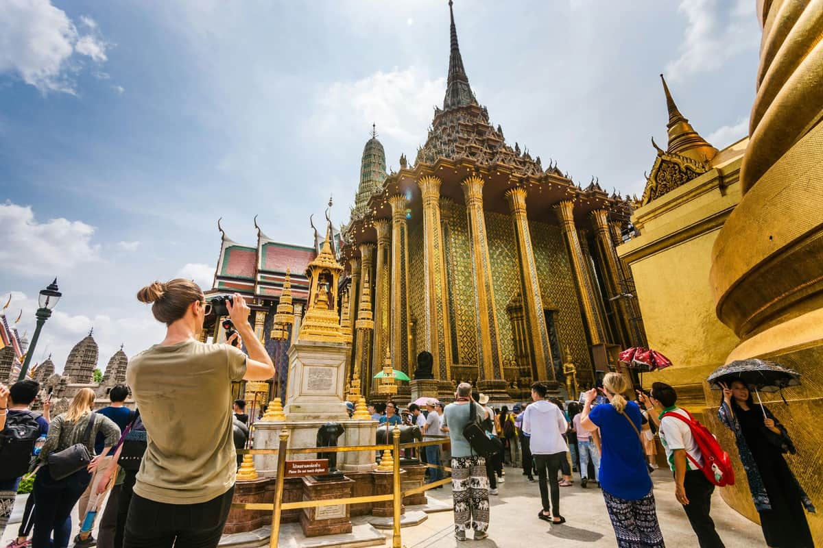 The Grand Palace and Emerald Buddha temple