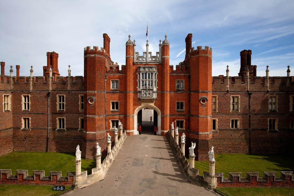 Hampton Court Palace, West Front Entrance