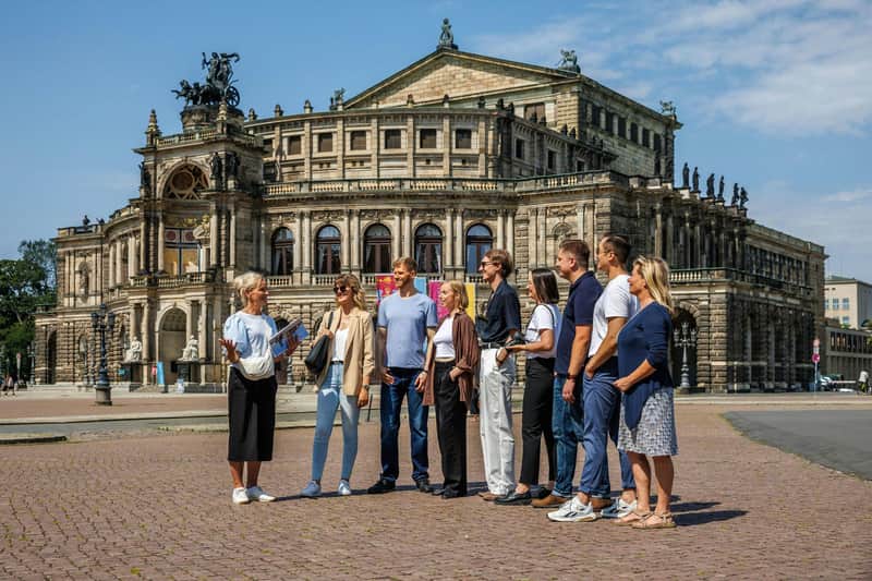 Semperoper & Dresden Old Town: German Guided Tour